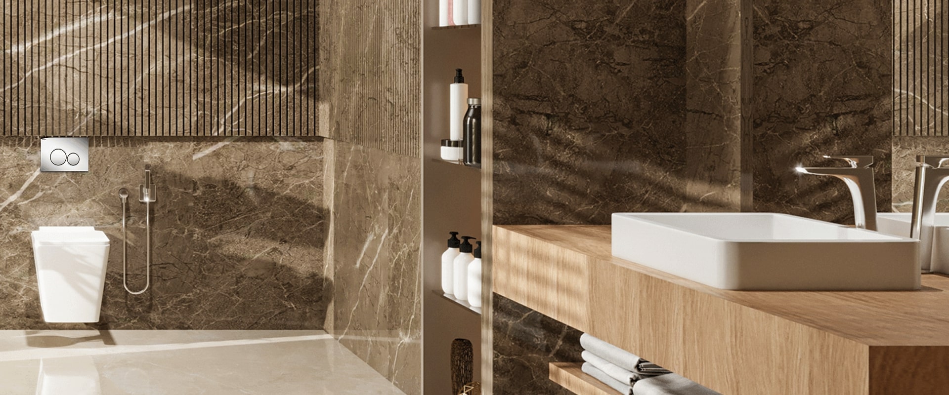 Concealed Cistern and Flush Plates
